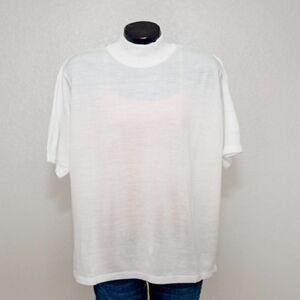 Blair Short Sleeve Mock Neck Top